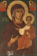 Virgin and Child with Archangels (anonymous) - Muzeo.com