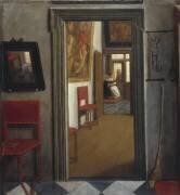 A Peepshow with Views of the Interior of a Dutch House (Samuel van Hoogstraten) - Muzeo.com