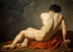 Académie d'homme dite Patrocle (Jacques-Louis David) - Muzeo.com