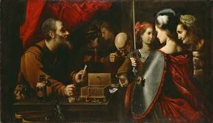 Achille chez les filles de Lycomède (Pietro Paolini) - Muzeo.com
