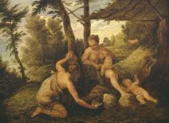 Adam et Eve après l'expulsion (David Teniers le Jeune) - Muzeo.com