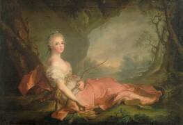 Adélaïde de France dite Madame Adélaïde représentée en Diane (1732-1800) (Jean-Marc Nattier) - Muzeo.com