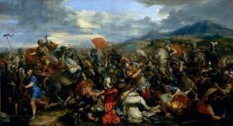 Alexandre le Grand, vainqueur de Darius à la bataille d'Arbelles (331 av. J.-C.) (Jacques Courtois) - Muzeo.com