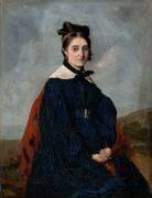 Alexina Legoux, soeur de l'artiste (Jean-Baptiste Camille Corot) - Muzeo.com