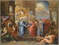 Allégorie de l'alliance du Dauphin de France avec Marie-Anne-Victoire de Bavière (Arnould de Vuez) - Muzeo.com