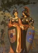 Allégorie du traité des Pyrénées de 1659 entre la France et l'Espagne (Jean-Léon Gérôme) - Muzeo.com