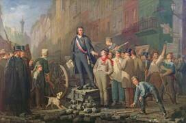 Alphonse Baudin sur la barricade du Faubourg Saint-Antoine (Ernest Louis Pichio) - Muzeo.com