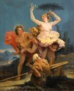 Apollon et Daphné (Giambattista Tiepolo) - Muzeo.com
