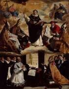 Apothéose de saint Thomas d'Aquin (Francisco de Zurbaran) - Muzeo.com