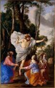 Apparition de Jésus aux trois Marie (Laurent de La Hyre) - Muzeo.com