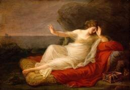 Ariadne Abandoned by Theseus (Angelica Kauffmann) - Muzeo.com