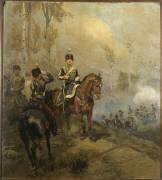 Artillerie à cheval de la Garde impériale en grande tenue, vers 1855-1870 (Edouard Detaille) - Muzeo.com