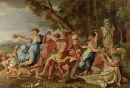 Bacchanale devant un Herm (Nicolas Poussin) - Muzeo.com