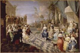 Bal sur la terrasse d'un palais, appelé parfois 