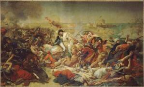 Bataille d'Aboukir, 25 juillet 1799 (Antoine-Jean Gros) - Muzeo.com