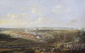 Bataille de Fontenoy, le 11 mai 1745 (Louis Nicolas van Blarenberghe) - Muzeo.com