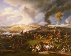Bataille de la Moskowa, le 7 septembre 1812 (seconde attaque de la grande Redoute) (Louis François Lejeune) - Muzeo.com