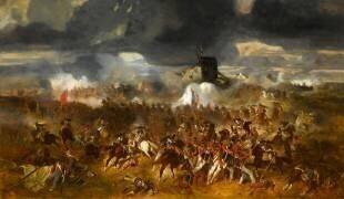 Bataille de Waterloo 18 juin 1815 (Clément-Auguste Andrieux) - Muzeo.com