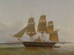 Bateau à trois mâts (Jean Dominique Drouin) - Muzeo.com