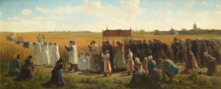 Bénédiction des blés en Artois (Jules Breton) - Muzeo.com
