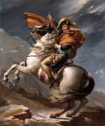 Bonaparte, Premier consul, franchissant les Alpes, au mont Saint-Bernard, le 20 mai 1800 (Jacques-Louis David) - Muzeo.com