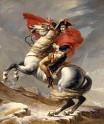 Bonaparte, Premier consul, franchissant le Grand Saint-Bernard, 20 mai 1800 (Jacques-Louis David) - Muzeo.com