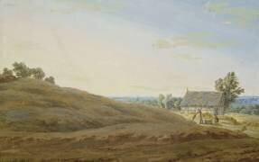Cabane avec un puits sur le Rugen (Caspar David Friedrich) - Muzeo.com