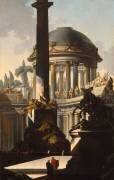 Caprice architectural (Louis-Joseph Le Lorrain) - Muzeo.com