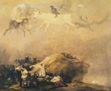 Caprices : Animaux dans le ciel (Francisco de Goya) - Muzeo.com