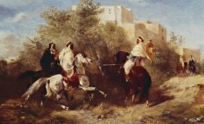 Cavaliers arabes (Eugène Fromentin) - Muzeo.com