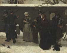 Ce qu'on appelle le vagabondage (Alfred Stevens) - Muzeo.com