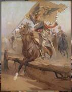 Charge du 2e régiment de hussards (Edouard Detaille) - Muzeo.com