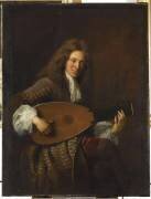 Charles Mouton, luthiste (1626-1710) (Jean-François de Troy) - Muzeo.com