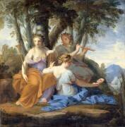 Clio, Euterpe et Thalie (Eustache Le Sueur) - Muzeo.com