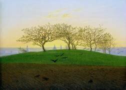 Collines et champs labourés près de Dresde (Caspar David Friedrich) - Muzeo.com