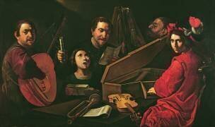 Concert avec des musiciens et des chanteurs (Pietro Paolini) - Muzeo.com