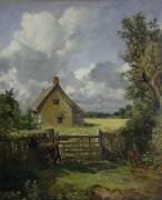 Cottage au milieu d'un Champ de Blé (John Constable) - Muzeo.com