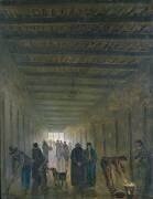 Couloir de la prison de Saint-Lazare en 1793 (Hubert Robert) - Muzeo.com