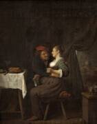 Courtship néerlandais (Hendrick Maartensz Sorgh) - Muzeo.com
