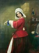 Dame en costume français (Edmund Harris Harden) - Muzeo.com