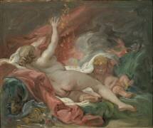 Danaë et la pluie d'or (François Boucher) - Muzeo.com