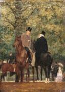 Dans l'Allée des poteaux (Jean-Maxime Claude) - Muzeo.com