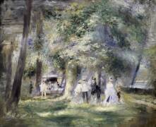 Dans le parc de Saint-Cloud (Auguste Renoir) - Muzeo.com