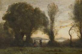Danse des bergers de Sorrente (Jean-Baptiste Camille Corot) - Muzeo.com