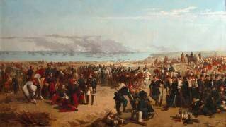 Débarquement des troupes alliées en Crimée 1854 (Isidore Pils) - Muzeo.com