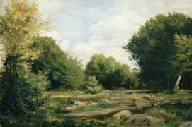 Défrichement dans les bois (Auguste Renoir) - Muzeo.com