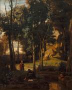 Démocrite et les Abdéritains (Jean-Baptiste Camille Corot) - Muzeo.com