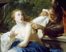 Détail de la Chaste Suzanne (Pompeo Batoni) - Muzeo.com