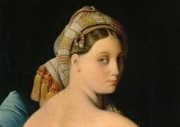 Détail de La Grande Odalisque (Jean-Auguste-Dominique Ingres) - Muzeo.com