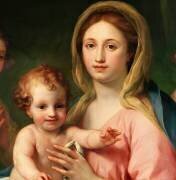 Détail de la Madone à l'Enfant avec deux Anges (Anton Raphaël Mengs) - Muzeo.com